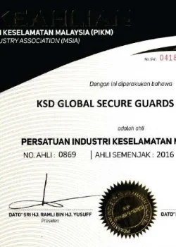 SIJIL KEAHLIAN PIKM 2022